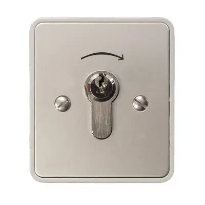 kaiser nienhaus schlüsselschalter aufputz, 1 seitig (322610) kaiser nienhaus schlüsselschalter aufputz, 1 seitig (322610)